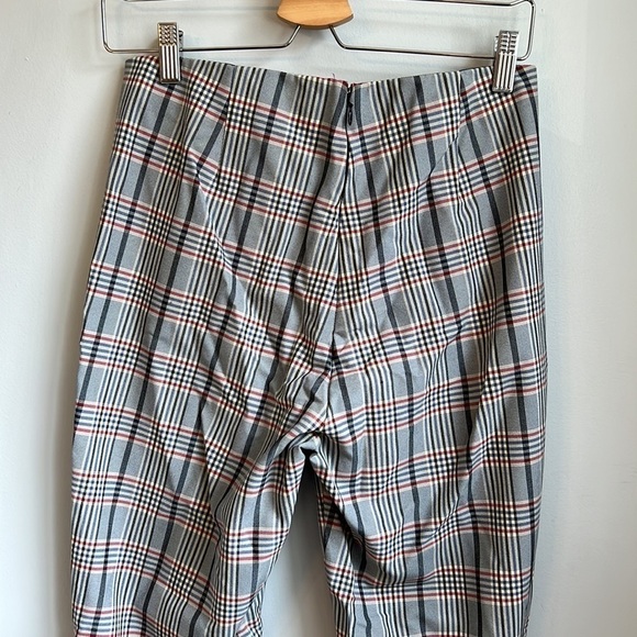 Rag and Bone Monet Blue Multi Plaid Skinny Pants SZ 8 - Picture 5 of 8